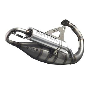 Pot Artek K2 Evo silencieux poli pour MBK Booster/Stunt/Yamaha BW's/Sl