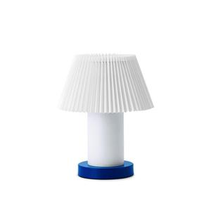CELLU-Lampe à poser Métal/PVC H35cm Bleu