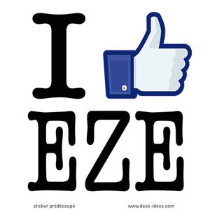 Sticker I LIKE EZE