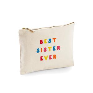 Trousse Best Sister Ever Colorée Waf - Naturel - Taille TU