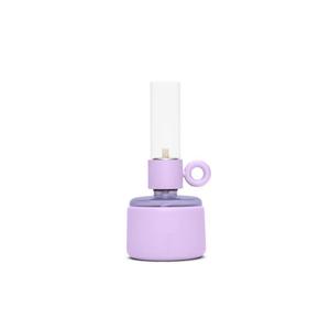 FLAMTASTIQUE-Lampe à poser à Huile Plastique/Verre H22.5cm Violet