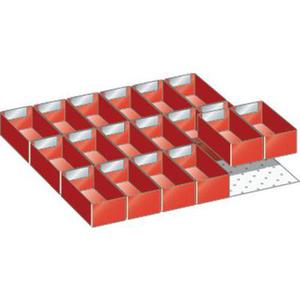 matériel de subdivision pour tiroirs 459x459x75mm