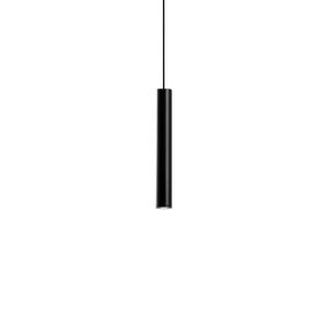 MILANA-Suspension LED Métal Ø3cm Noir