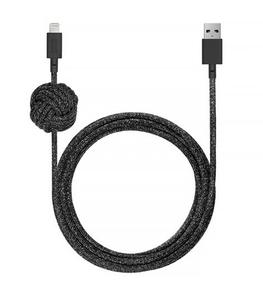 Native Union - Câble de charge avec nœud marin - Night Cable - Noir