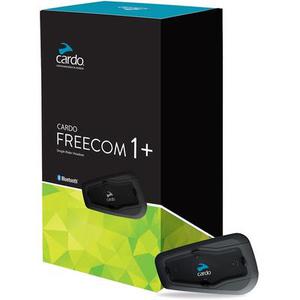 Cardo Freecom 1+ Duo Système de communication Double Pack, noir