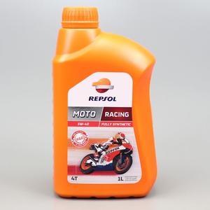 Huile moteur 4T 5W40 Repsol Moto Racing 100% synthèse 1L