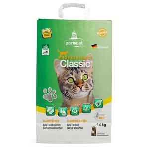 Litière Professional Classic, avec absorbeur d'odeurs - 14 kg
