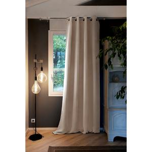 KEEPER - Rideau Thermique Occultant 180x260cm Coloris Pampa
