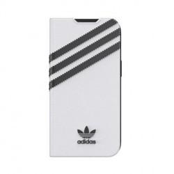 Adidas - Etui Avec Coque Arrière Intégrée Samba - Couleur : Blanc - Modèle : iPhone 13