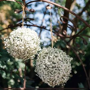 Boule de Gyspsophile Green Mariage - Le Jardin des Fleurs