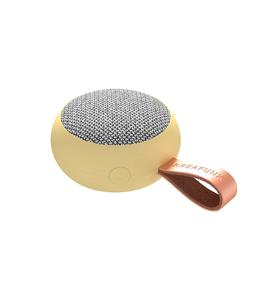 Kreafunk - Enceinte bluetooth aGO 2 Fabric Soft Yellow - Jaune