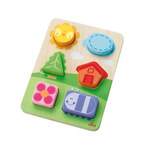 Puzzle Paysage de formes Sévi - Jouets en Bois