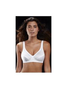 LISANZA - Soutien-gorge sans armatures blanc COTON