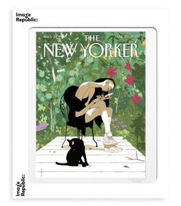Image Republic - Affiche The Newyorker Hanuka Spring Awakening - Blanc