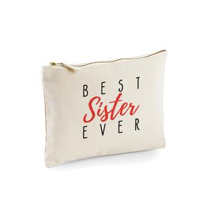 Trousse Best Sister Ever - Naturel - Taille TU