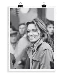 Image Republic - Affiche Faye Dunaway 56 x 76 cm - Noir