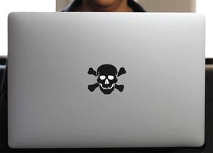 Sticker pour Macbook ou PC, SKULL AND BONES