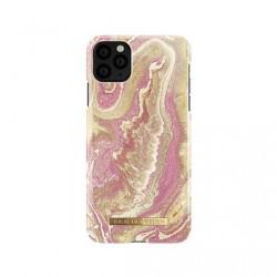 iDeal Of Sweden - Coque Rigide Fashion Golden Blush Marble - Couleur : Rose - Modèle : iPhone 11 Pro Max