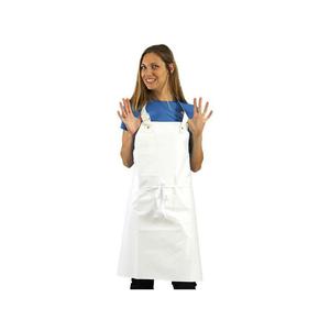 Tablier de protection pour femme en pvc de cuisine professionnel blanc en pvc femme restaurant menage serveur entretien