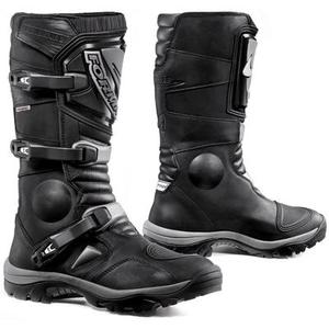 Forma Adventure Bottes de moto imperméables, noir, taille 39