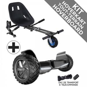 Kit Hoverboard Hummer Bluetooth + Hoverkart Tout Terrain