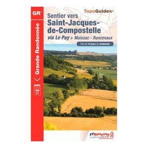 Topo Guides Sentier vers Saint-Jacques-de-Compostelle via Le Puy - Moi