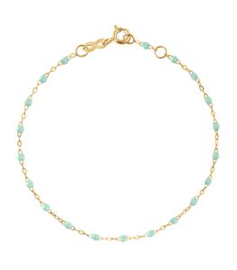 Gigi Clozeau - Femme - Bracelet Or Jaune et Perles de résine - Vert