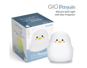 SEVIRA KIDS Veilleuse Lumineuse en Silicone, Pingouin