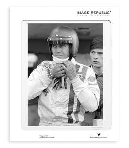 Image Republic - Affiche La Galerie "Steve McQueen 2" 56 x 76 cm - Blanc