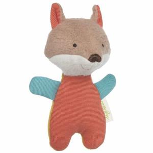 Peluche Hochet Sigikid Renard Green 15 cm - Peluche bio