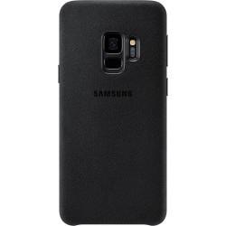 Samsung - Coque Rigide Alcantara - Couleur : Noir - Modèle : Galaxy S9
