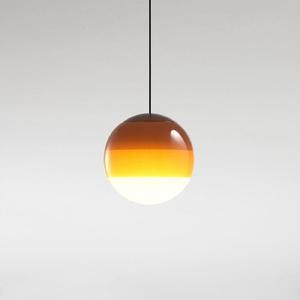DIPPING LIGHT S-Suspension LED Verre Ø13.5cm Orange