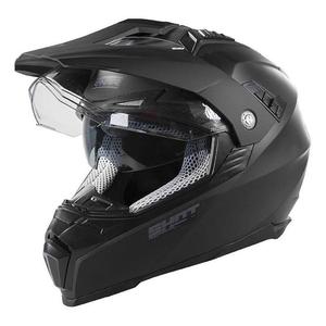 Casque quad Shot Ranger Sollid noir mat- XL