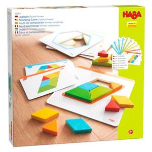 Jeu d'assemblage Puzzle de Formes multicolores Haba - Jeux Haba