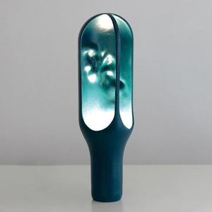 THE CAVE-Lampe à poser Céramique H50cm Bleu