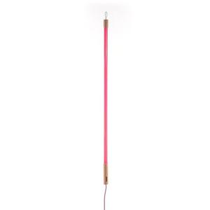 LINEA-Lampe Néon LED H134,5cm Rose