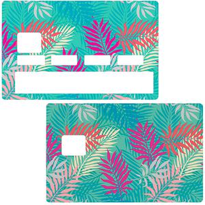 Autocollant pour carte bancaire, Sticker pour carte bancaire, Forêt imaginaire