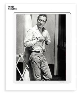 Image Republic - Affiche Paul Newman Hud 40 x 50 cm - Blanc