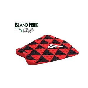 Pad de surf 5 parties ISLAND PRIDE PAD RED