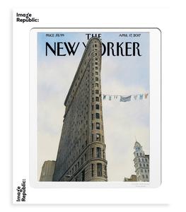 Image Republic - Affiche The Newyorker Bliss Fashion District - Blanc