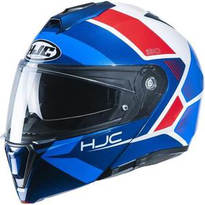 HJC i90 Hollen casque, blanc-rouge-bleu, taille XS 54 55